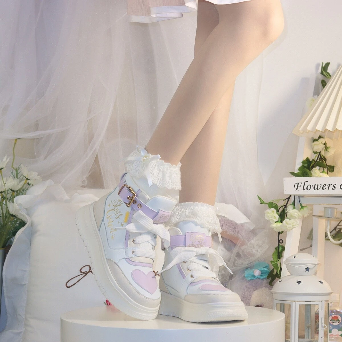 Star Crown Pastel Hi-Tops 17 Star Crown Pastel Hi-Tops - Image 15