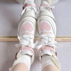 Star Crown Pastel Hi-Tops 25 Star Crown Pastel Hi-Tops -Clothing Discount Store star crown pastel hi tops booties boots faecore fairy kei fairycore shoes kawaii babe 828