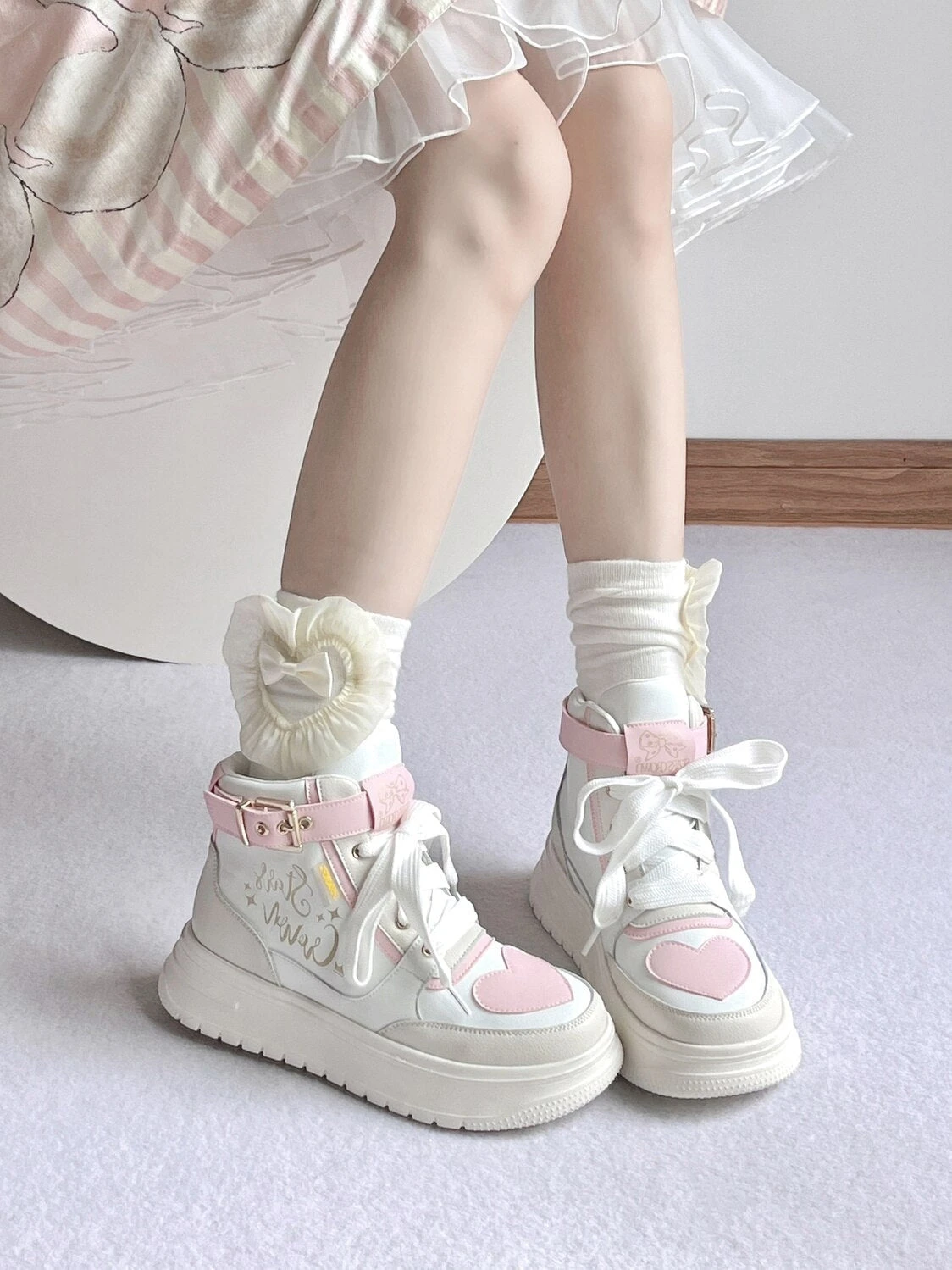 Star Crown Pastel Hi-Tops 10 Star Crown Pastel Hi-Tops - Image 8