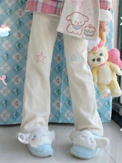 Star Girl Pants -Clothing Discount Store star girl pants fairy kei jogging kawaii babe 941