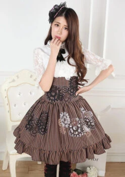 Steampunk Gear Skirt 16 Steampunk Gear Skirt -Clothing Discount Store steampunk gear skirt brown black skirt clocks egl egl community skirts kawaii babe 910