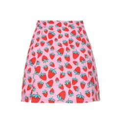 Strawbaby Skirt -Clothing Discount Store strawbaby skirt pencil skirts strawberries strawberry ddlg playground 313
