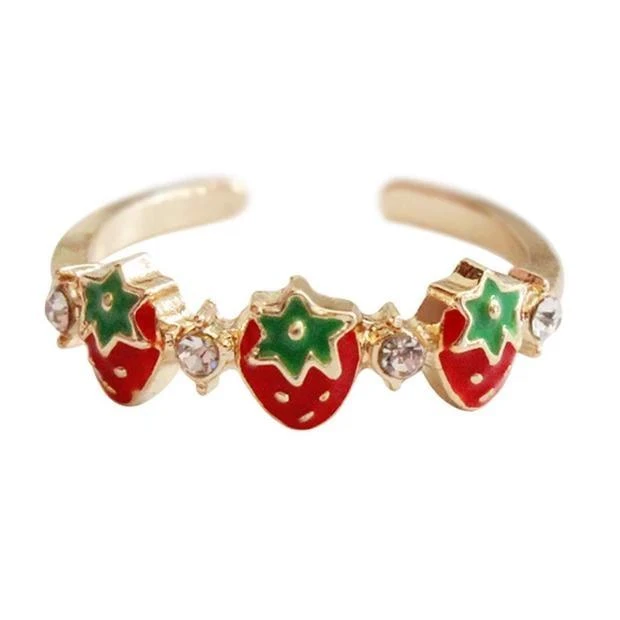 Strawberry Babe Ring 3 Strawberry Babe Ring