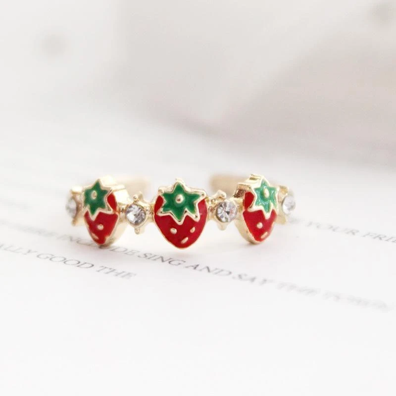 Strawberry Babe Ring 4 Strawberry Babe Ring - Image 2
