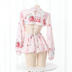 Strawberry Cow Cosplay 15 Strawberry Cow Cosplay -Clothing Discount Store strawberry cow cosplay calf cosplaying costumes costume lingerie ddlg playground 404