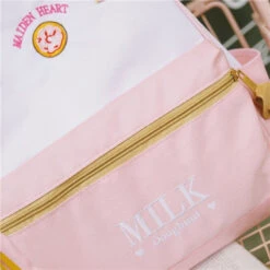 Strawberry Milk Backpack (5 Colors) -Clothing Discount Store strawberry milk backpack 5 colors backpacks bags book harajuku fashion japan bag kawaii babe 144