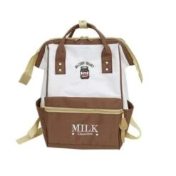 Strawberry Milk Backpack (5 Colors) -Clothing Discount Store strawberry milk backpack 5 colors chocolate backpacks bags book harajuku fashion japan bag kawaii babe 380
