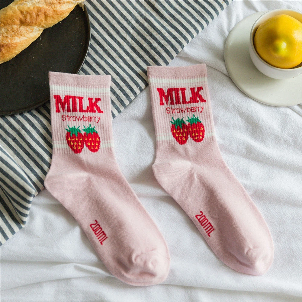 Strawberry Milk Socks 22 Strawberry Milk Socks - Image 20