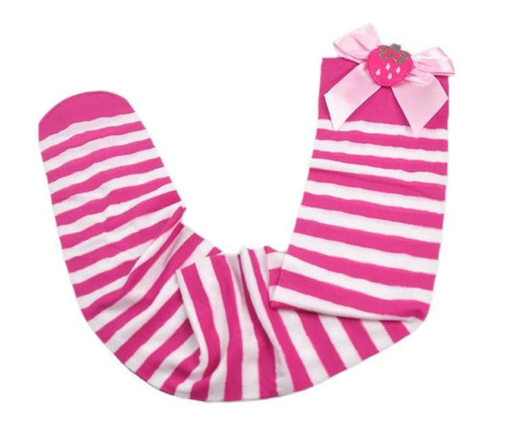 Strawberry Striped Stockings 9 Strawberry Striped Stockings - Image 7