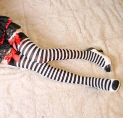 Strawberry Striped Stockings 30 Strawberry Striped Stockings -Clothing Discount Store strawberry striped stockings knee socks sockies stockings strawberries stockings kawaii babe 533