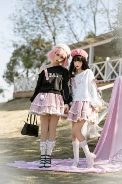 Surprise Me Pastel Goth Set -Clothing Discount Store surprise me pastel goth set clothing kawaii babe 337
