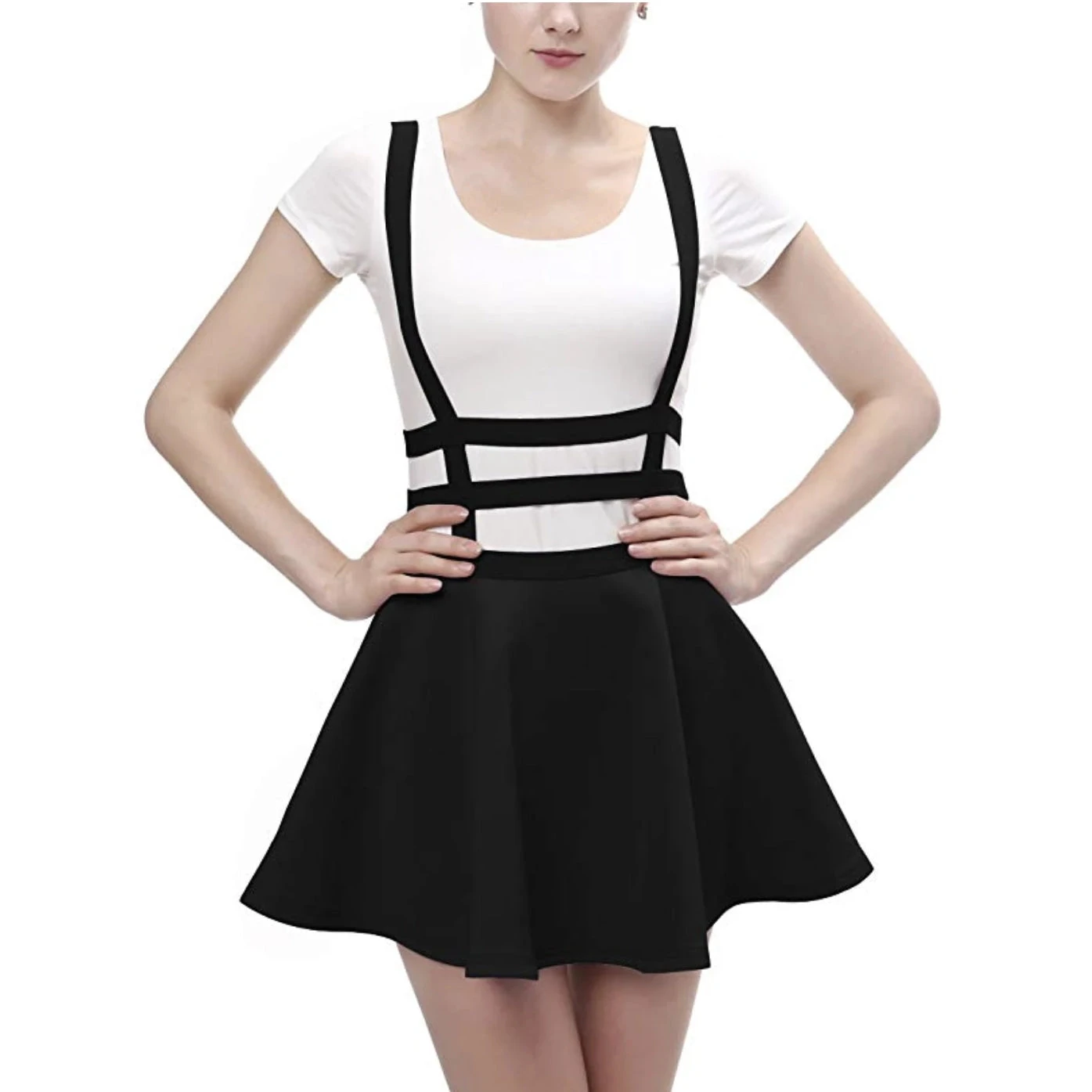 Suspender Cut-Out Dress 3 Suspender Cut-Out Dress