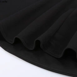 Suspender Cut-Out Dress 21 Suspender Cut-Out Dress -Clothing Discount Store suspender cut out dress black black goth goth style gothic kawaii babe 918