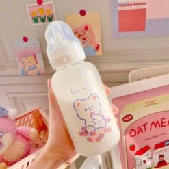 Sweet Baby Bear Bottle -Clothing Discount Store sweet baby bear adult bottle strawberry feast bottles animals cat sippy cup ddlg playground 275