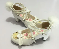 Sweet Bunny Shoes -Clothing Discount Store sweet bunny shoes anime bunnies ankle straps bunny ears egl kawaii babe 230