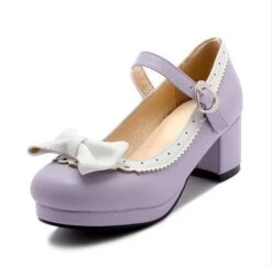 Sweet Doll Heels -Clothing Discount Store sweet doll heels purple 4 5 dressy formal lolita shoes ddlg playground 763