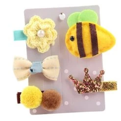Sweet Hair Barrettes -Clothing Discount Store sweet hair barrettes bumble bee bobby pins clips pin hairclips hairpin ddlg playground 845