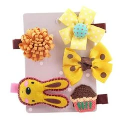 Sweet Hair Barrettes -Clothing Discount Store sweet hair barrettes yellow rabbit bobby pins clips pin hairclips hairpin ddlg playground 427