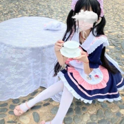 Tea Time Maid Dress -Clothing Discount Store tea time maid lolita dress dresses cosplay outfit kawaii babe 686