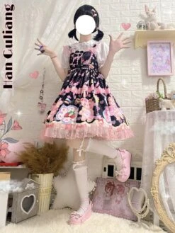 Teddy Bear Bakery Dress -Clothing Discount Store teddy bear bakery lolita dress baked goods cupcakes ddlg playground 586