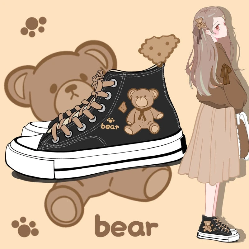 Teddy Bear Hi Tops 4 Teddy Bear Hi Tops - Image 2