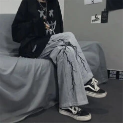 Teddy Bear Line Up Sweatpants -Clothing Discount Store teddy bear line up sweatpants loungewear bottoms wide leg pants 106