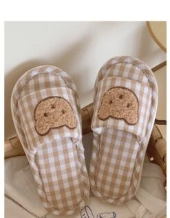 Teddy Indoor Slippers 30 Teddy Indoor Slippers -Clothing Discount Store teddy indoor slippers bear kawaii shoes slipper babe 924