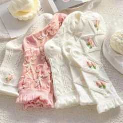 Textured Angelic Socks -Clothing Discount Store textured angelic socks angelcore faecore fairycore rosebud kawaii babe 992