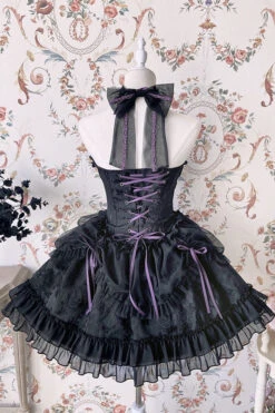 The Queen's Web Dress 29 The Queen's Web Dress -Clothing Discount Store the queen of lolitas dress cute dresses goth gothic kawaii babe 794