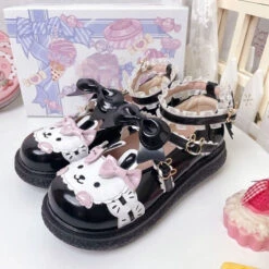 Tiny Bun Mary Janes -Clothing Discount Store tiny bun lolita mary janes bunnies bunny shoes fairy kei footwear kawaii babe 325