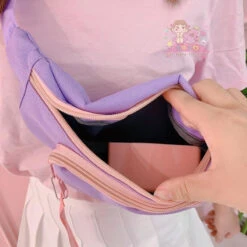 Tiny Dino Fanny Pack -Clothing Discount Store tiny dino fanny pack bags canvas dinos dinosaurs fairy kei bag kawaii babe 718