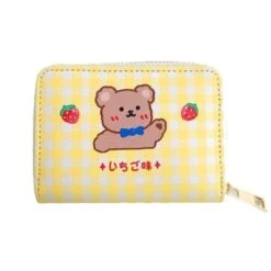 Tiny Plaid Animal Wallet -Clothing Discount Store tiny plaid animal wallet bags bunny coin bag kawaii purse babe 169
