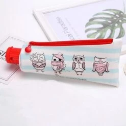 Toothpaste Pencil Case -Clothing Discount Store toothpaste pencil case owl bag cosmetic make up makeup new1234 pen box ddlg playground 917