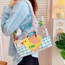 Transparent Kawaii Beach Bag 22 Transparent Kawaii Beach Bag -Clothing Discount Store transparent kawaii beach bag baby bun bags ddlg playground 881