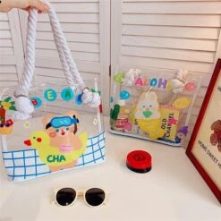 Transparent Kawaii Beach Bag 24 Transparent Kawaii Beach Bag -Clothing Discount Store transparent kawaii beach bag baby bun bags ddlg playground 960