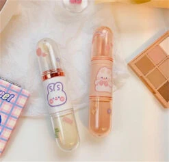 Travel Makeup Brush Set (4 In 1) -Clothing Discount Store travel makeup brush set 4 1 blush make brushes accessories ddlg playground 425