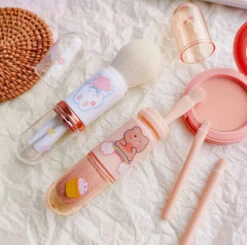 Travel Makeup Brush Set (4 In 1)