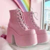 Ultra Baddie Booties -Clothing Discount Store ultra baddie booties boots footwear heels holographic kawaii 853