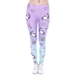 Unicorn Leggings -Clothing Discount Store unicorn leggings purple unicorns pants yoga ddlg playground 141