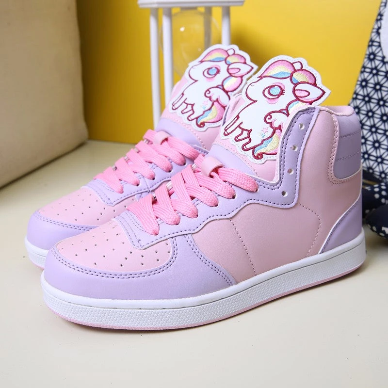 Unicorn High Top Sneakers 7 Unicorn High Top Sneakers - Image 5