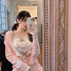 Valentine Angel Crop Top 13 Valentine Angel Crop Top -Clothing Discount Store valentine angel crop angelcore coquette tops cropped ddlg playground 562