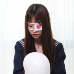 Valentine Lovecore Eye Patch -Clothing Discount Store valentine lovecore eye patch cosplay eyepatch eyeshade eyewear accessories ddlg playground 673