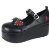 Valentine Mary Janes -Clothing Discount Store valentine mary janes buckle footwear heart shoes lolita ddlg playground 515