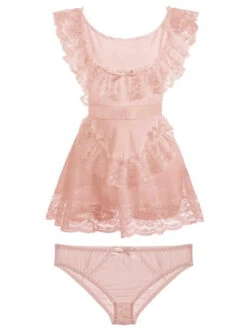 Victorian Princess Lingerie Set 21 Victorian Princess Lingerie Set -Clothing Discount Store victorian princess lingerie set bra chic coquette dollette dress lingerie kawaii babe 105