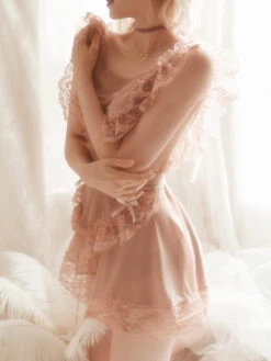 Victorian Princess Lingerie Set 19 Victorian Princess Lingerie Set -Clothing Discount Store victorian princess lingerie set pink bra chic coquette dollette dress lingerie kawaii babe 671