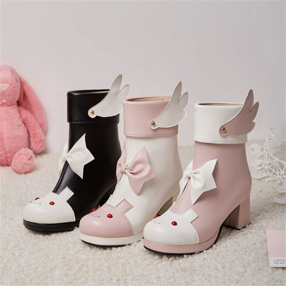 Winged Bunny Booties 20 Winged Bunny Booties - Image 18