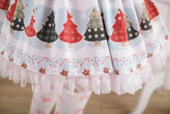 Winter Wonderland Skirt -Clothing Discount Store winter wonderland skirt christmas cold weather cozy aesthetic egl egl community skirts kawaii babe 747
