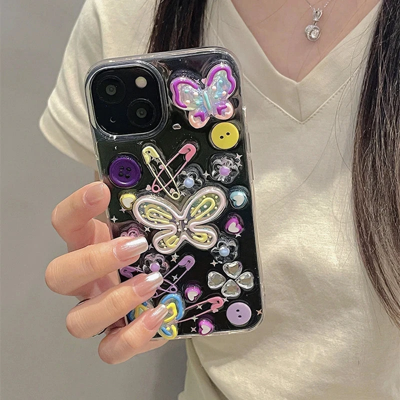 Y2K Butterfly IPhone Case 3 Y2K Butterfly IPhone Case
