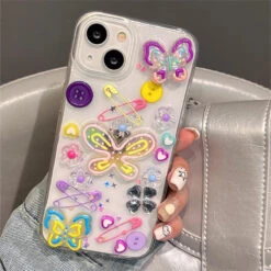 Y2K Butterfly IPhone Case 13 Y2K Butterfly IPhone Case -Clothing Discount Store y2k butterfly iphone case mobile phone cases y2k butterfly iphone 310