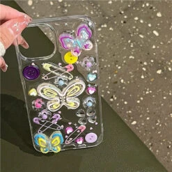 Y2K Butterfly IPhone Case 12 Y2K Butterfly IPhone Case -Clothing Discount Store y2k butterfly iphone case mobile phone cases y2k butterfly iphone 648
